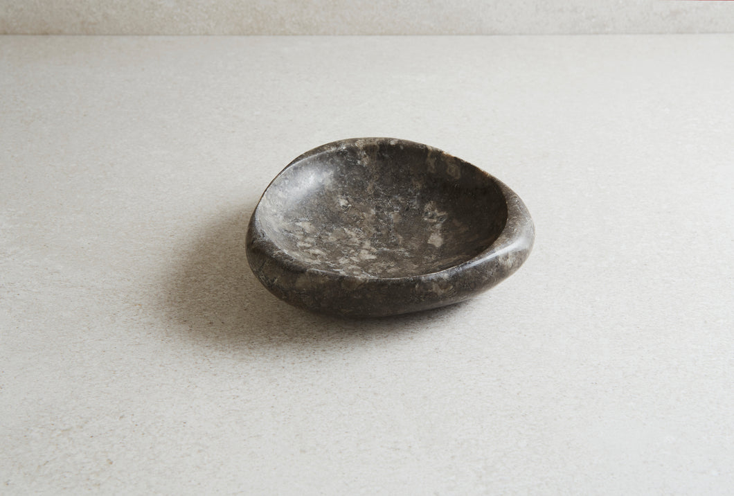Grey Organic Jewelry Dish