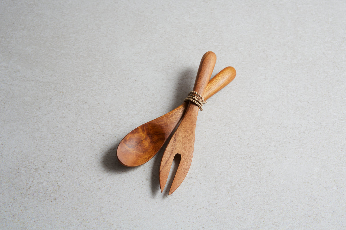 Teak Charcuterie Set