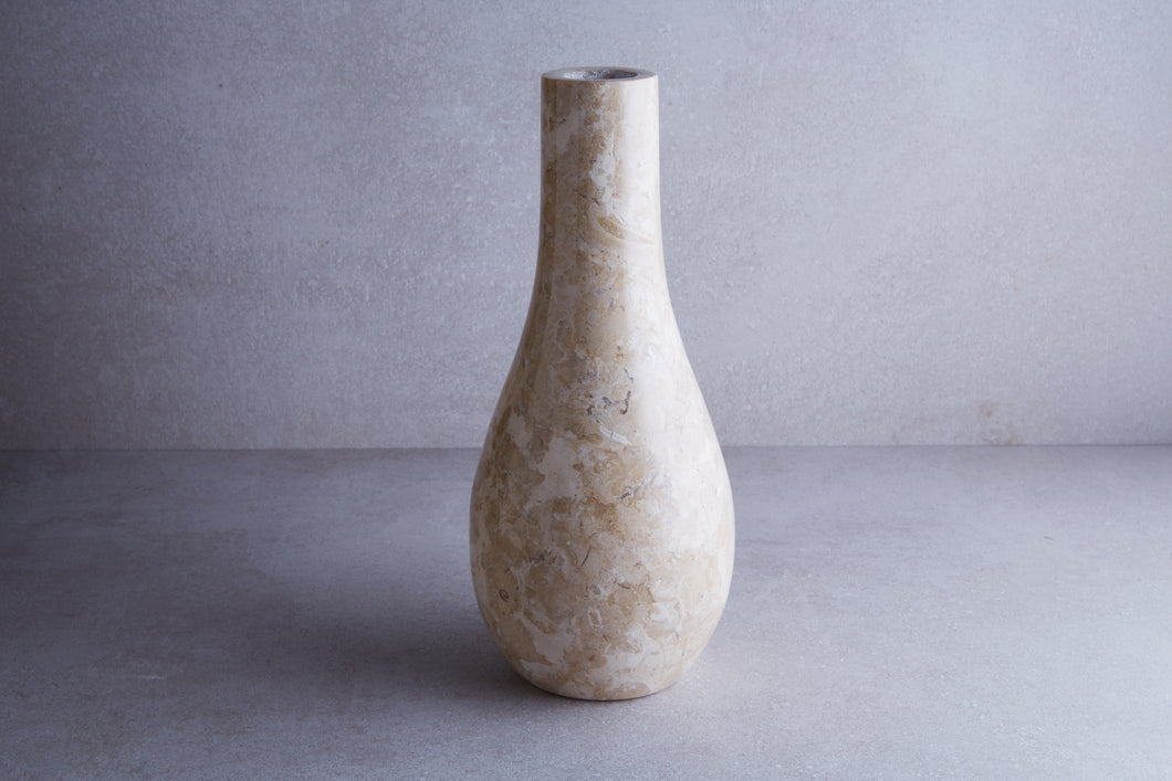 Marble Teardrop Vase