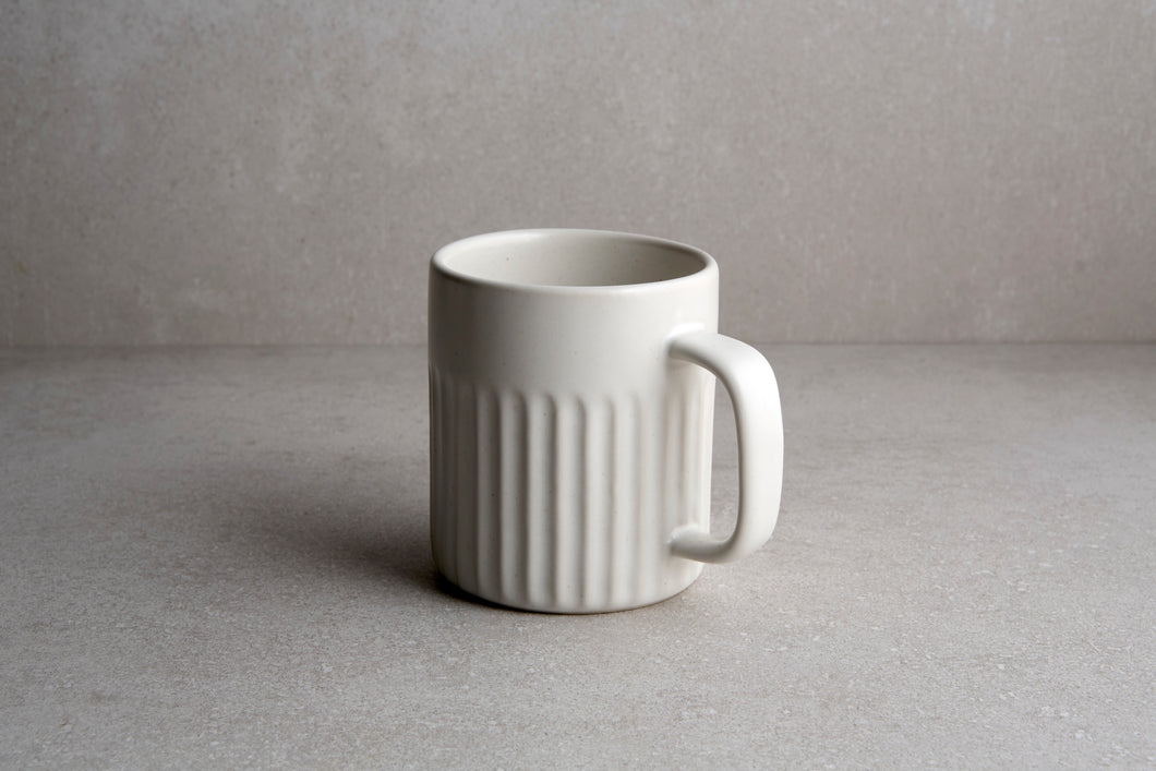 Ribbed Coffee Mug