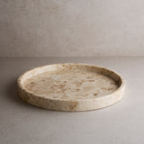 Marble Round Tray (Cream)