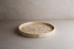 Marble Round Tray (Cream)