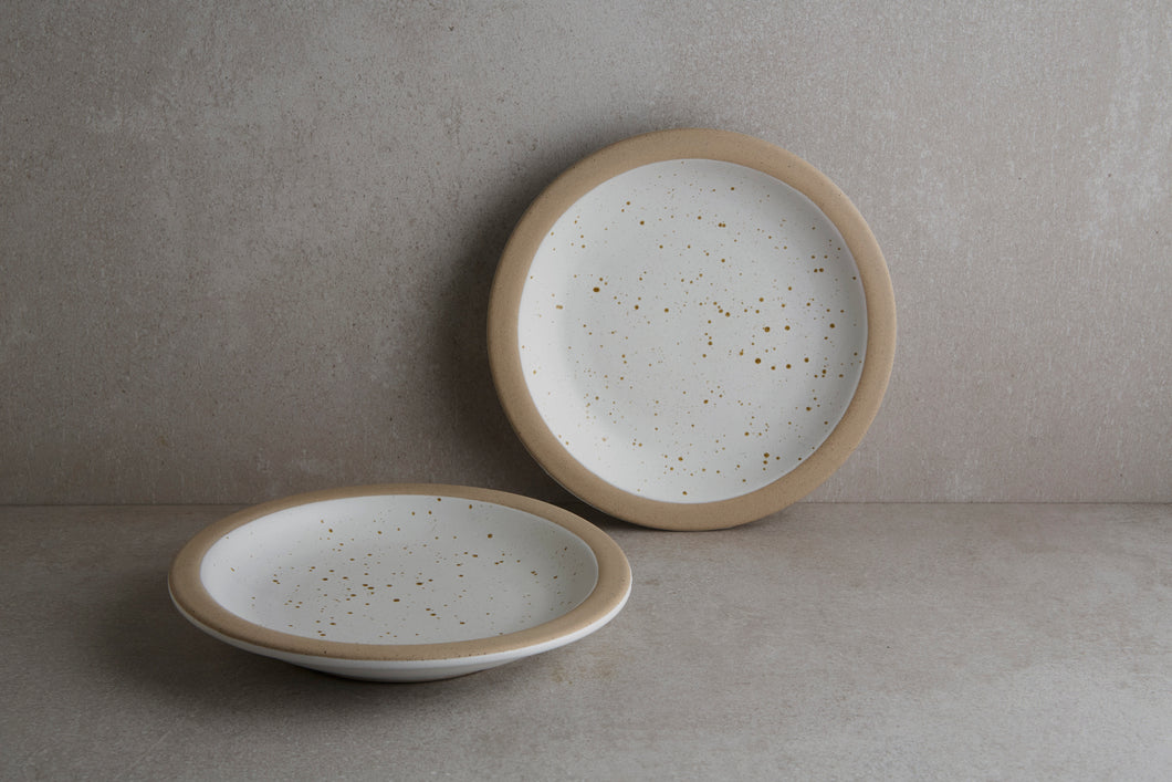 Rimmed Appetizer Plate