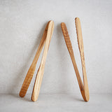 Teak Tongs