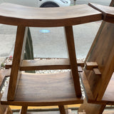 “A” Frame Curved Stool - Final Sale