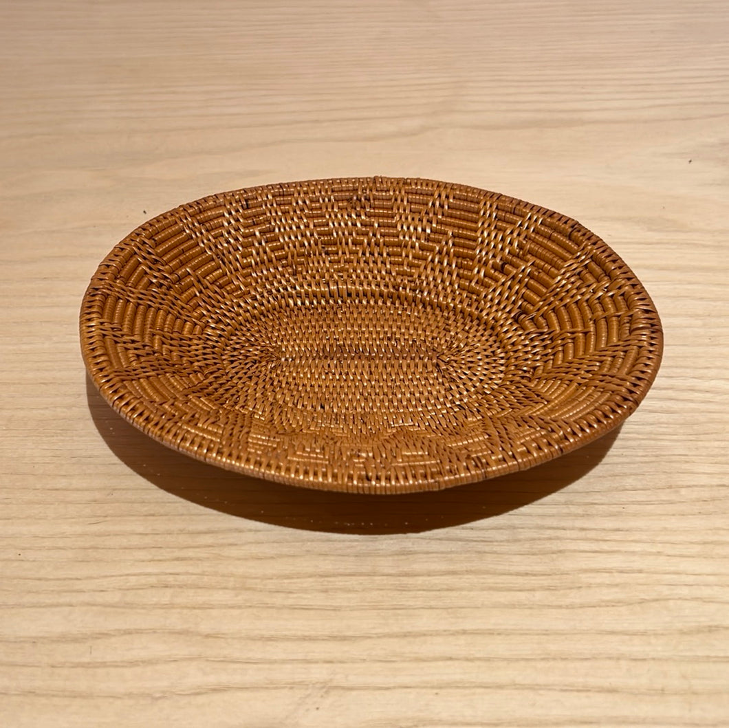 Woven Oval Plate (S)